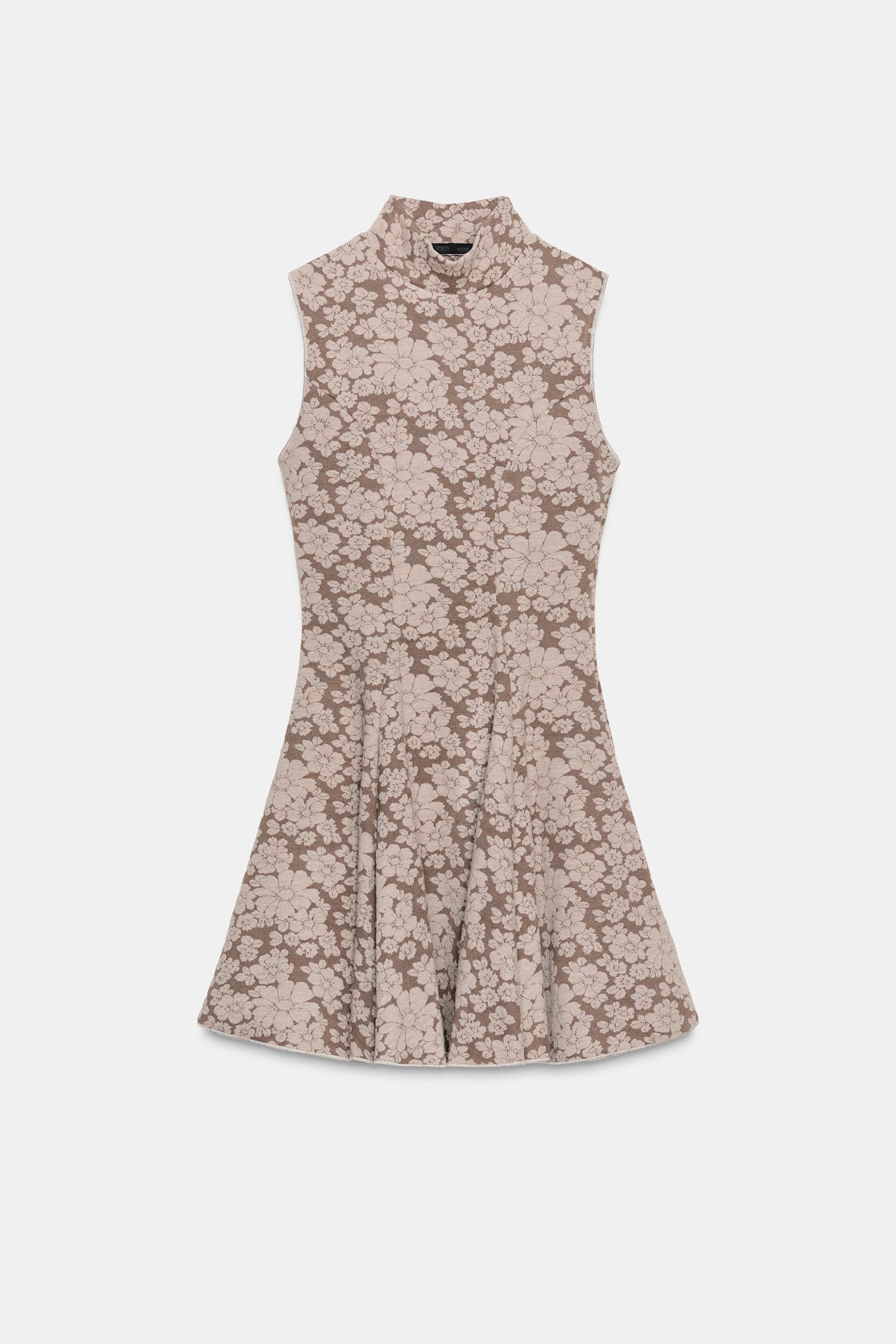 SHORT JACQUARD DRESS